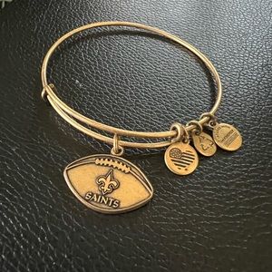 Alex and Ani NFL Saints bracelet